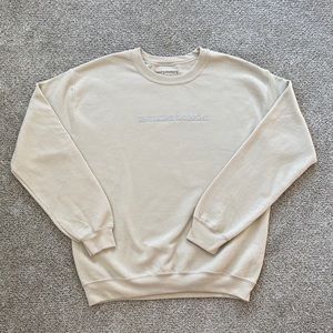 the light is coming crewneck